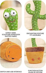 Load image into Gallery viewer, LED Musical Dancing & Mimicry Cactus Toy