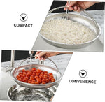 Load image into Gallery viewer, Stainless Steel Draining Rinsing Washing Ideal for Kitchen Vegetables Fruits