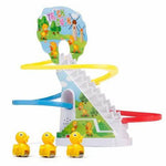 Load image into Gallery viewer, Stair Climbing Ducklings Race Track Set