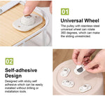 Load image into Gallery viewer, [12 PCS] FURNITURE MOVING WHEEL CASTERS