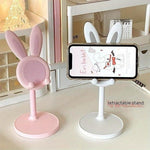 Load image into Gallery viewer, Adjustable Rabbit Cartoon Phone Stand