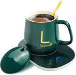 Load image into Gallery viewer, Electric Cup Warmer Set With Spoon